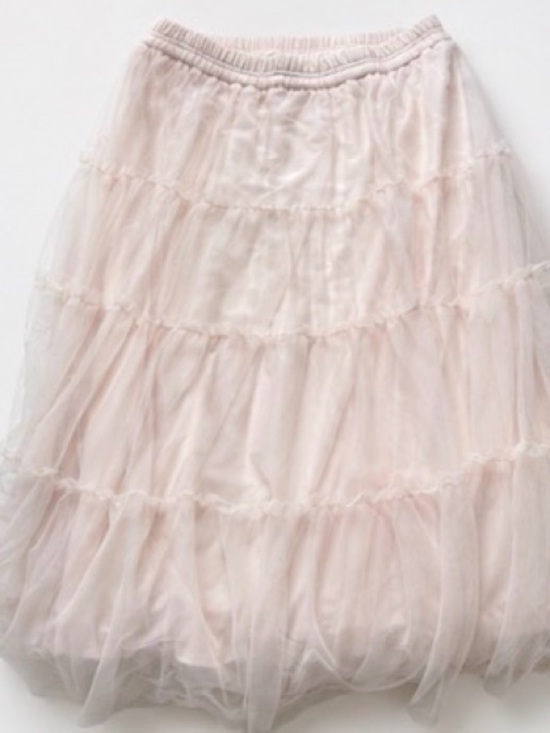 Amazon Dresses & Skirts - Amazon Pale Pink Tiered Tulle Maxi Skirt